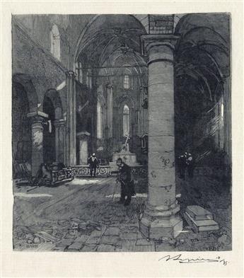 AUGUSTE-LOUIS LEPÈRE Collection of 21 prints.